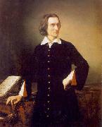 unknow artist Portrait of Franz Liszt Germany oil painting reproduction